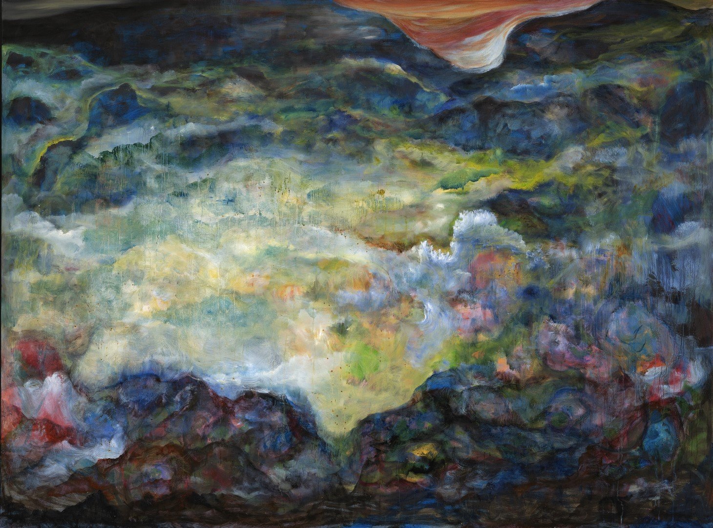 迎接曙光—看見蘇奕榮風景裡的透與亮--策展論述 策展人  呂松穎