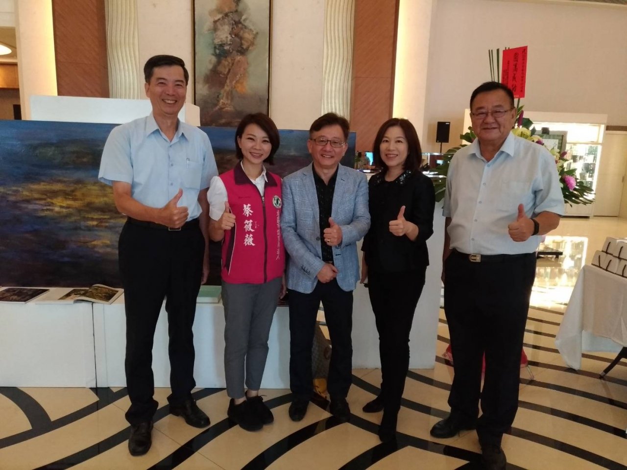 大億麗緻酒店展出台灣畢卡索的藝想世界