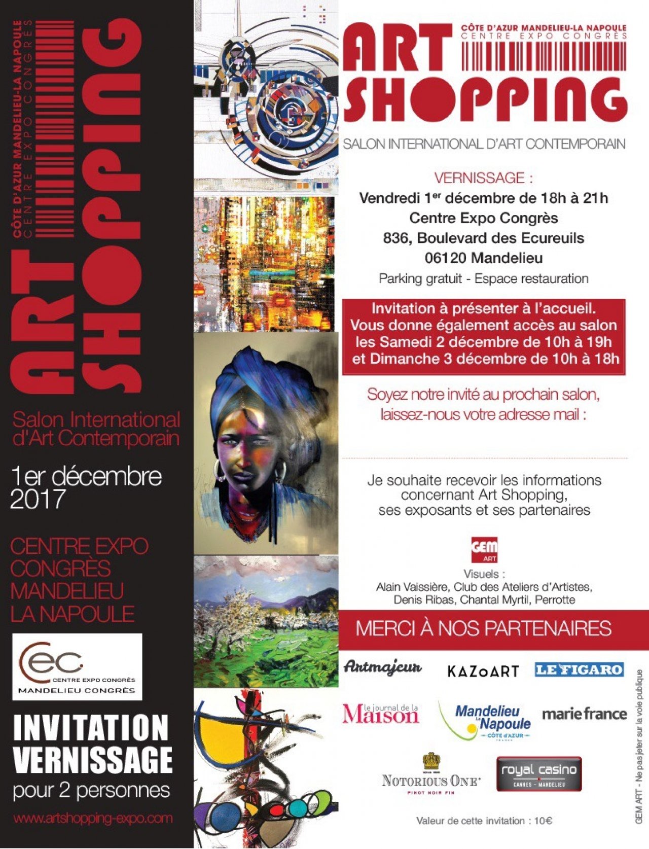 Art shopping 法國坎城展